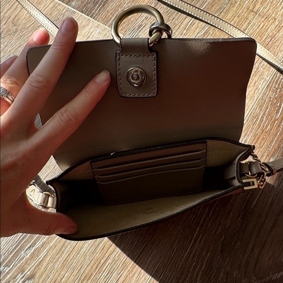 Chloe Mini Faye Suede & Leather Wallet Crossbody - Picture 5 of 12